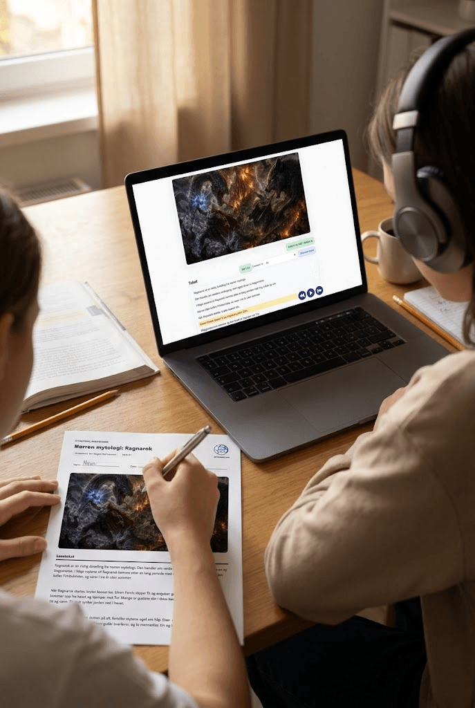 Digital lesson and PDF worksheet
